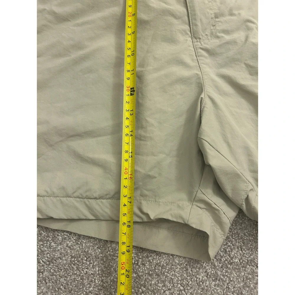 Cloudveil Hiking Shorts Mens 38 Tan Excellent Supplex Nylon Belted Cargo Trail